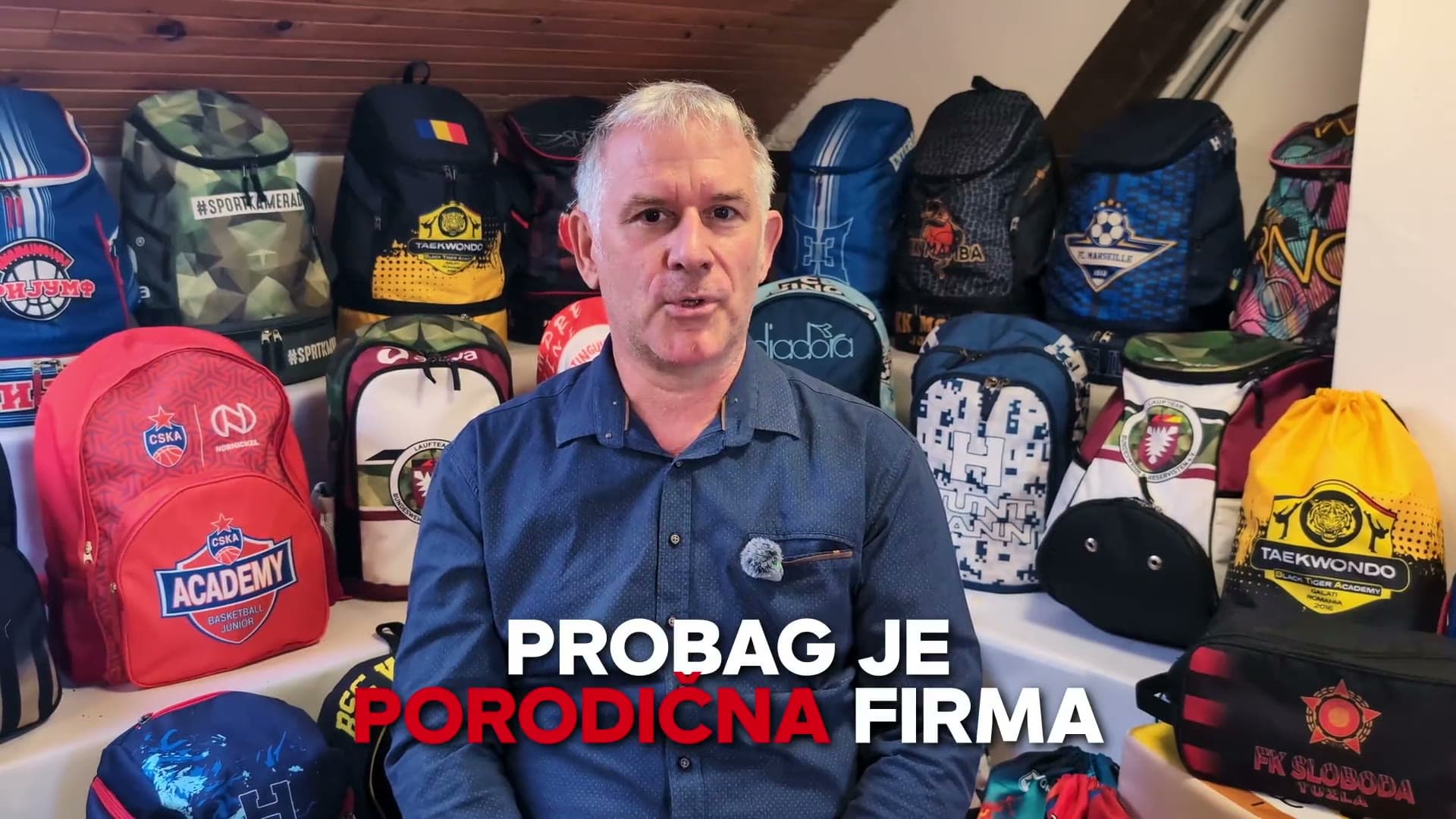 Osnivač Pro-Bag-a priča o porodičnoj firmi, iza njega ranci po meri