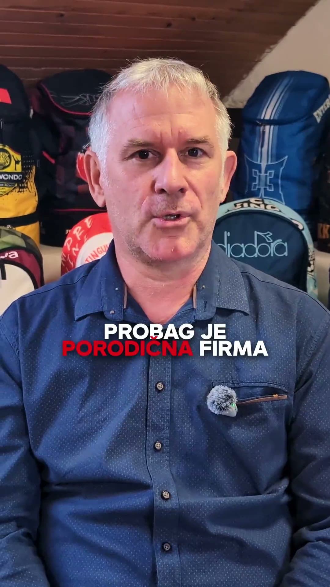 Osnivač Pro-Bag-a priča o porodičnoj firmi, iza njega ranci po meri