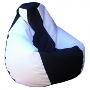 Lazy bag - black and white